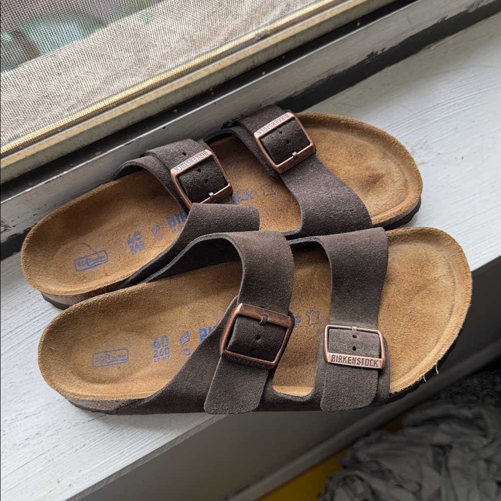 Brown Double Strap Sandals - Picture 5 of 5